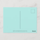 DOWN THE RABBIT HOLE, CARROT WILLOW TRELK FOLK ART BRIEFKAART (Achterkant)