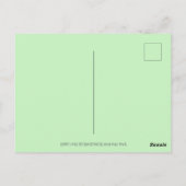 DOWN THE RABBIT HOLE, CARROT WILLOW TRELK FOLK ART BRIEFKAART (Achterkant)