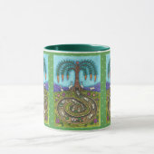 DOWN THE RABBIT HOLE, CARROT WILLOW TRELK FOLK ART MOK (Midden)