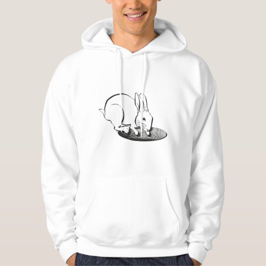 Down the Rabbit Hole Hoodie (Voorkant)