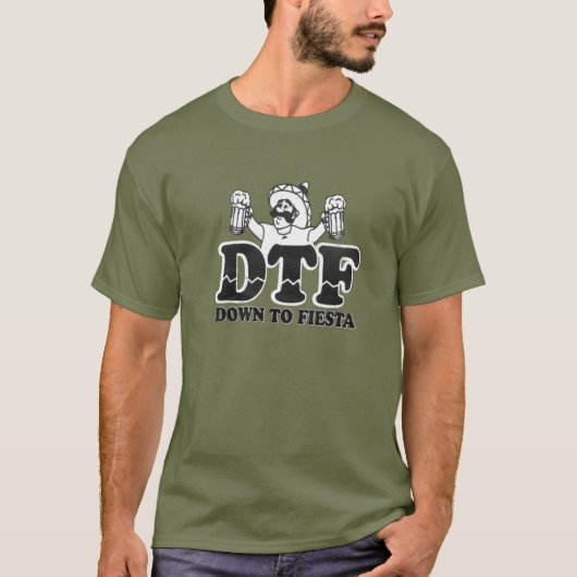 Down To Fiesta T-shirt (Voorkant)