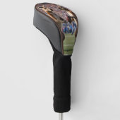 "Down Under Action: Kangoeroes spelen Australische Golfheadcover (Schuin)