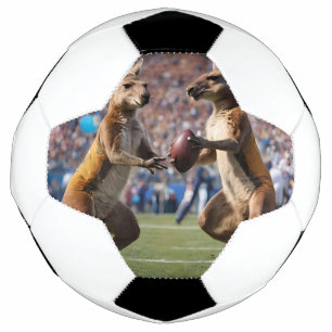 "Down Under Action: Kangoeroes spelen Australische Voetbal