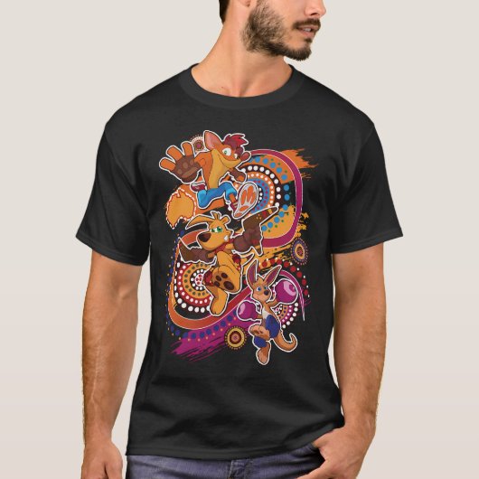 Down Under Trio T-shirt (Voorkant)