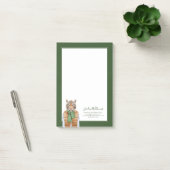 Down Vest Tiger | Jouw namen toevoegen Post-it® Notes (Kantoor)