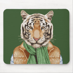 Down Vest Tiger Muismat