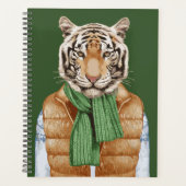 Down Vest Tiger Planner (Voorkant)