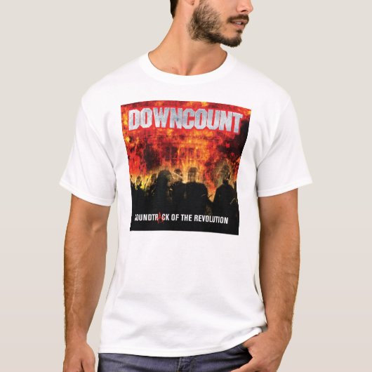 DOWNCOUNT Pistool Control is een doorlopend Shirt (Voorkant)
