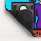 Downer Debbie Cartoon Muismat (Hoek)