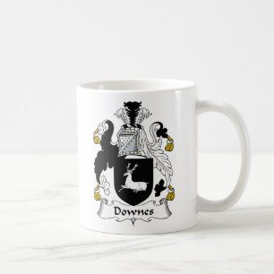 Downes Family Crest Koffiemok