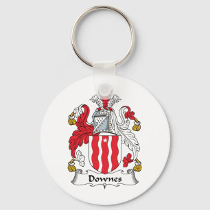 Downes Family Crest Sleutelhanger