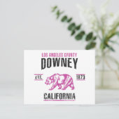 Downey Briefkaart (Staand voorkant)