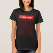 Downey California T-shirt (Voorkant)