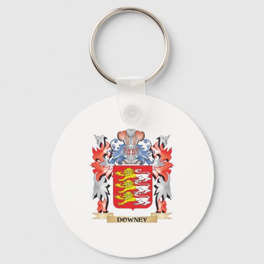 Downey Coat of Arms - Family Crest Sleutelhanger (Voorkant)