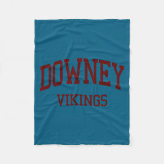 Downey High School Hs Ca Design Fleece Deken