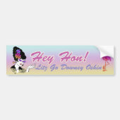 Downey Oshin bumper sticker (Voorkant)