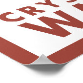 Downhhill Snow Skier - Crystal Mountain , WA Poster (Hoek)