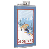 Downhhill Snow Skier - Montana Heupfles (Rechts)