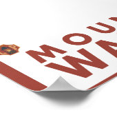 Downhhill Snow Skier - Mount Baker, Washington Poster (Hoek)