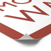 Downhhill Snow Skier - Mount Spokane, Washington Poster (Hoek)