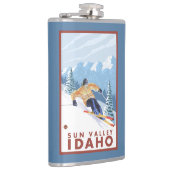 Downhhill Snow Skier - Sun Valley, Idaho Heupfles (Rechts)