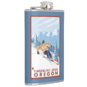 Downhhill Snow Skier - Timberline Lodge, Oregon Heupfles (Rechts)