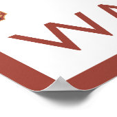 Downhhill Snow Skier - White Pass, Washington Poster (Hoek)