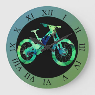 Downhill Bike Offroad Sport Xtrem Waterverf MTB Grote Klok