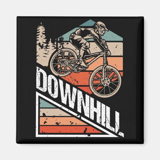 Downhill Downhill Fahrrad Magneet (Voorkant)