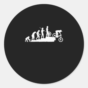 "downhill mountain bike mountain" ronde sticker