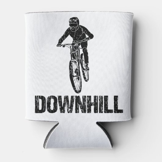 Downhill Mountain Biker Blikjeskoeler (Voorkant)