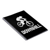Downhill Mountain Biker Notitieboek (Rechterzijde)