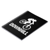 Downhill Mountain Biker Notitieboek (Linkerzijde)