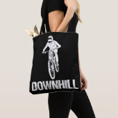 Downhill Mountain Biker Tote Bag (Dichtbij)