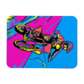 Downhill Mountain Run - Motocross Rider Magneet (Horizontaal)