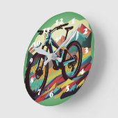 Downhill Mountainbike Kunst Ronde Klok (Hoek)