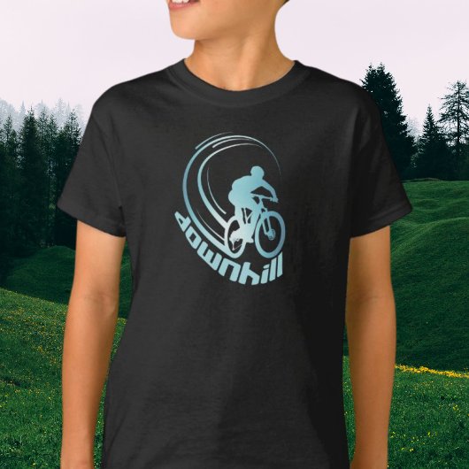 Downhill Mountainbike MTB kleding kinder T-shirt