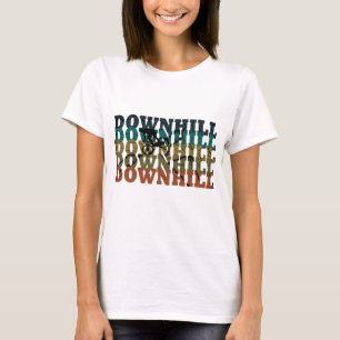Downhill mountainbiken  t-shirt