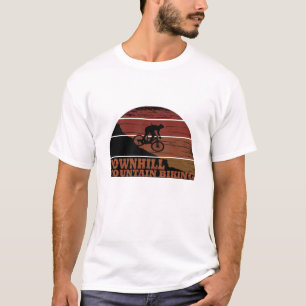 Downhill mountainbiken  t-shirt
