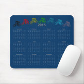 Downhill MTB sprong kalender 2015 Muismat (Met muis)