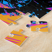 Downhill Racer - Motocrossrijder Legpuzzel (Zijkant)