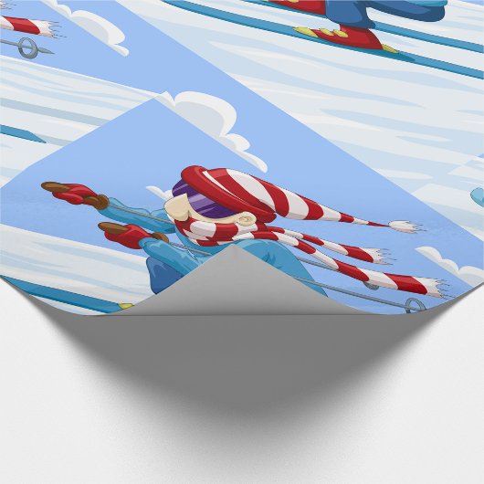Downhill Skier Cadeaupapier