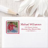 Downhill Skier Etiket (Insitu)