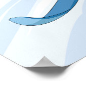 Downhill Skier Poster (Hoek)