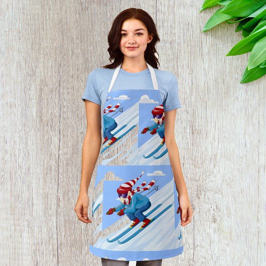 Downhill Skier Schort