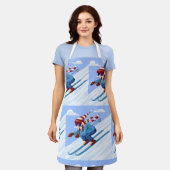 Downhill Skier Schort (Gedragen)