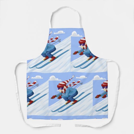 Downhill Skier Schort (Voorkant)