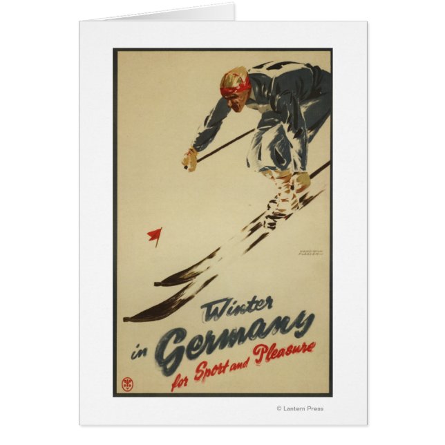 Downhill Skier - Sportbeoefening en Plezier (Voorkant)