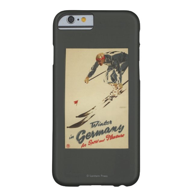 Downhill Skier - Sportbeoefening en Plezier Case-Mate iPhone Case (Achterkant)