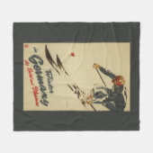 Downhill Skier - Sportbeoefening en Plezier Fleece Deken (Voorkant (Horizontaal))
